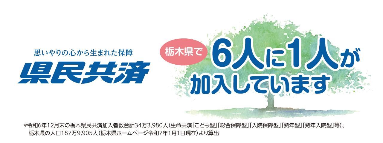 6人に１人が加入しています